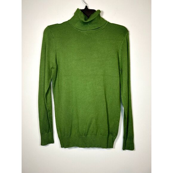 NWT green turtle neck sweater - Picture 3 of 3